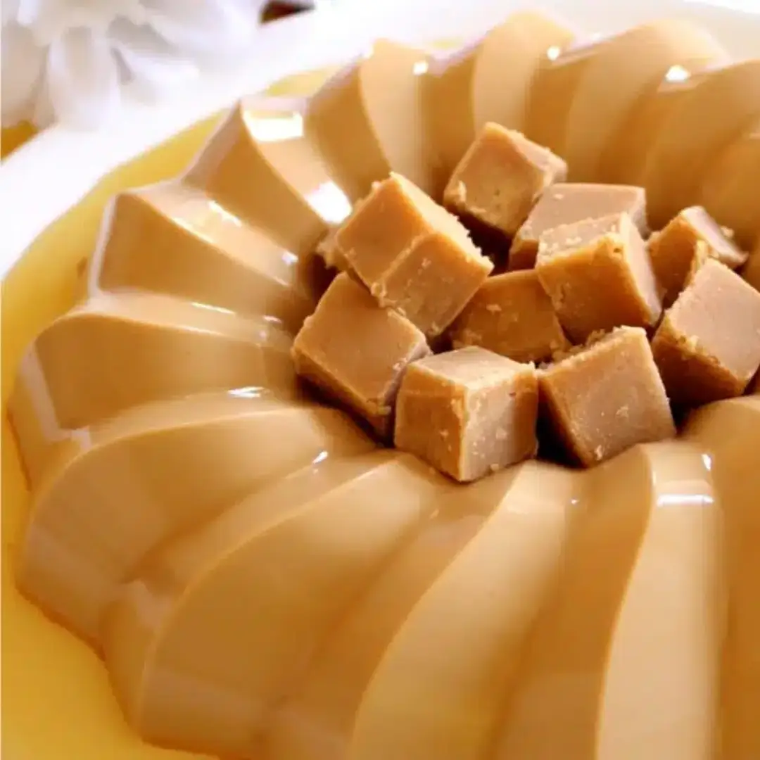 Pudim de doce de leite